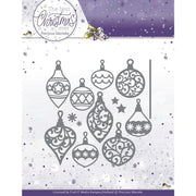 Bunch of Christmas baubles Cutting Dies - 11pc Precious Marieke PM10211